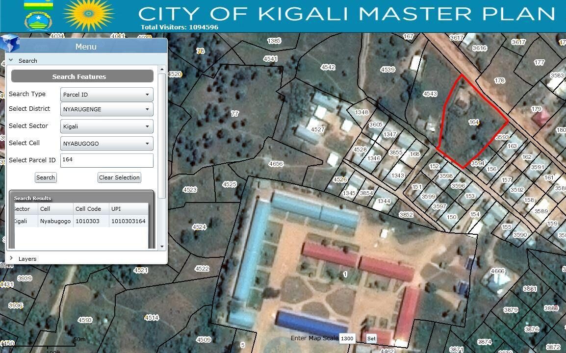 plot Kigali Norvege 164 sqm 1'770 .05