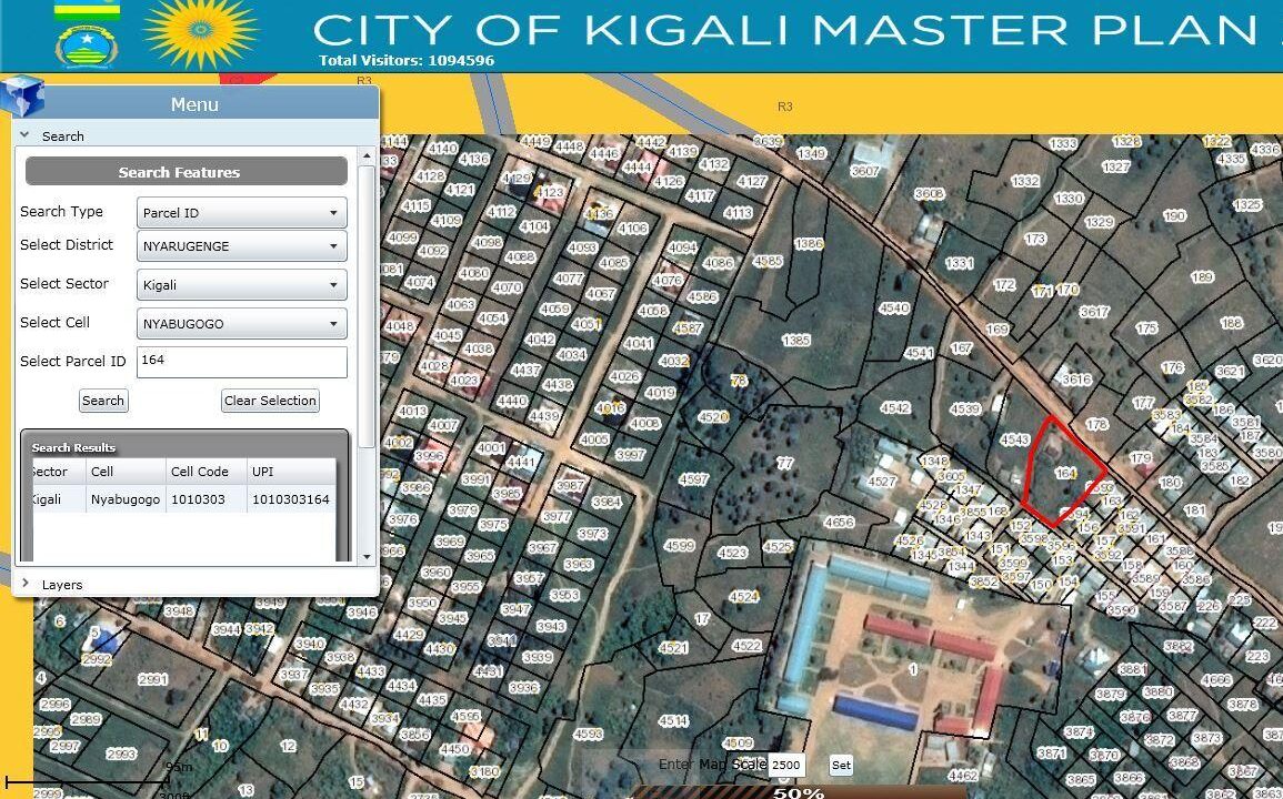 plot Kigali Norvege 164 sqm 1'770 .08